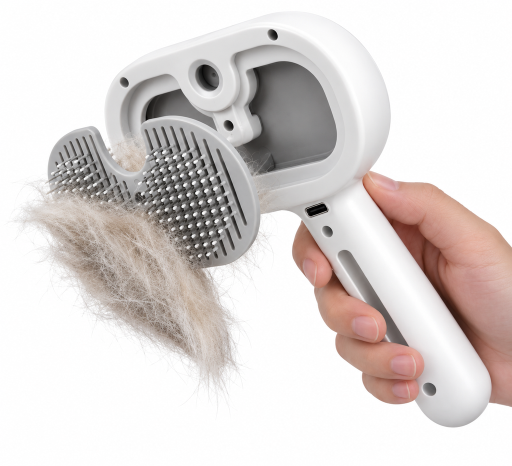 Port de charge USB-C de la brosse vapeur rechargeable Vapo'Câlin